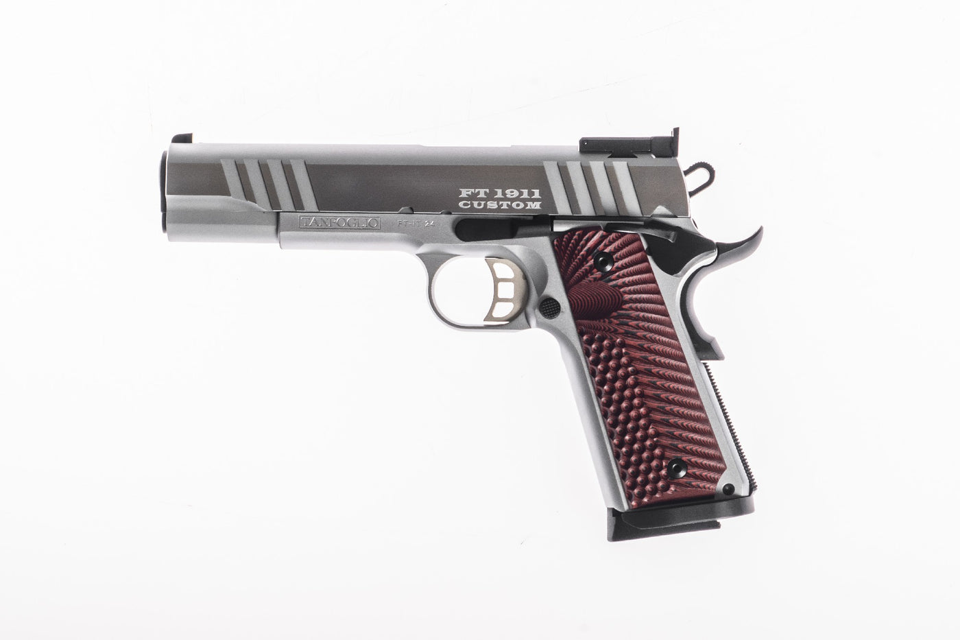 Tanfoglio 1911 Custom Silver 9x19