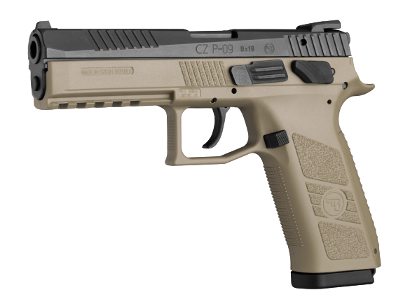 CZ P-09 FDE,Trit,decocking  9mm pistol