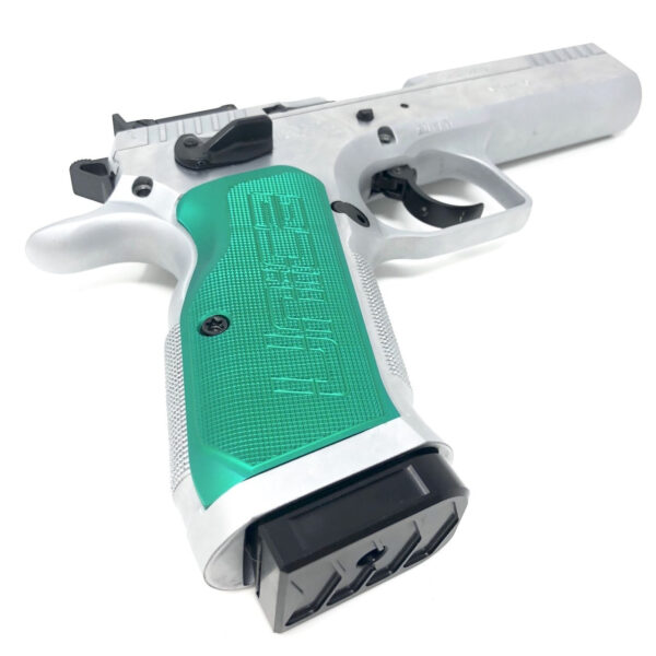 Tanfoglio Stock II 9mm Unica Grips Green