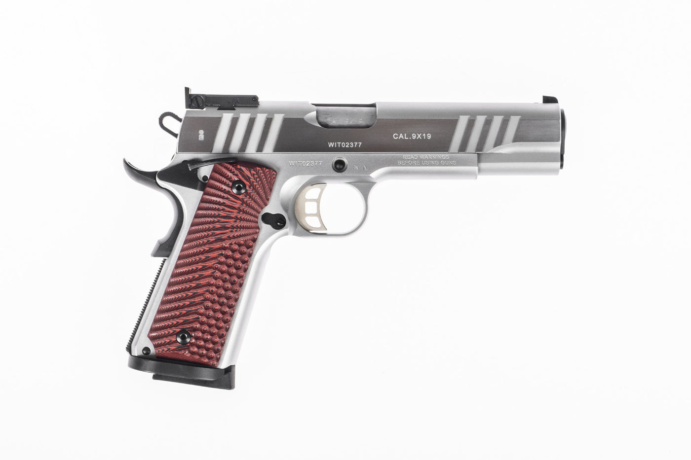 Tanfoglio 1911 Custom Silver 9x19